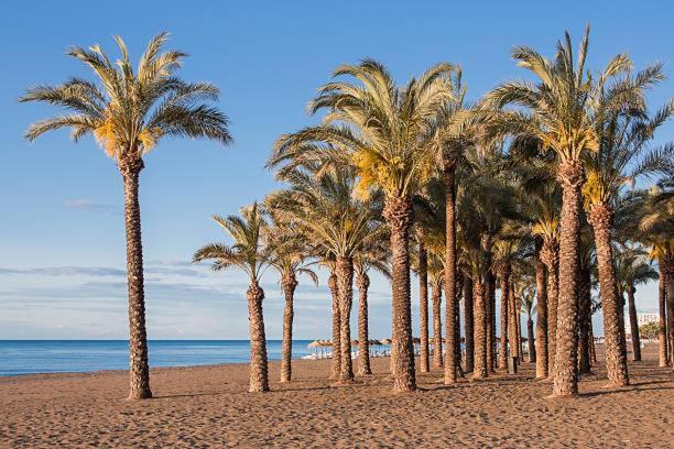 Apartamento Carole Playa Bajondillo Torremolinos Beach - Playa A 30 Segundos - Wifi - Parking - Terraza Daire Dış mekan fotoğraf